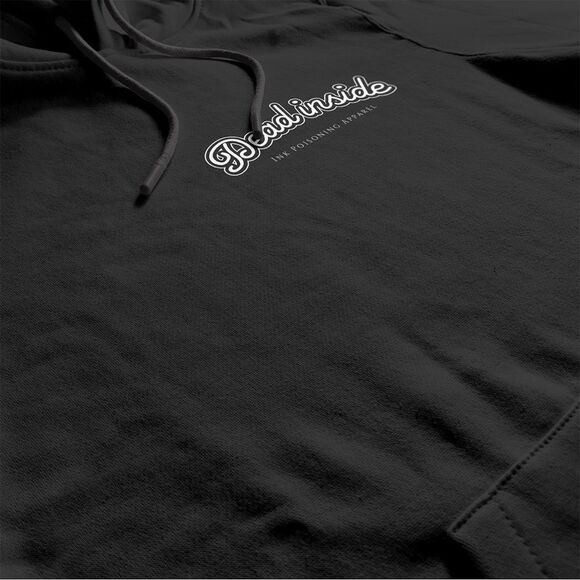 Dead Inside Pullover Black Hoodie 3XL Ink Poisoning Apparell - Picture 7 of 10